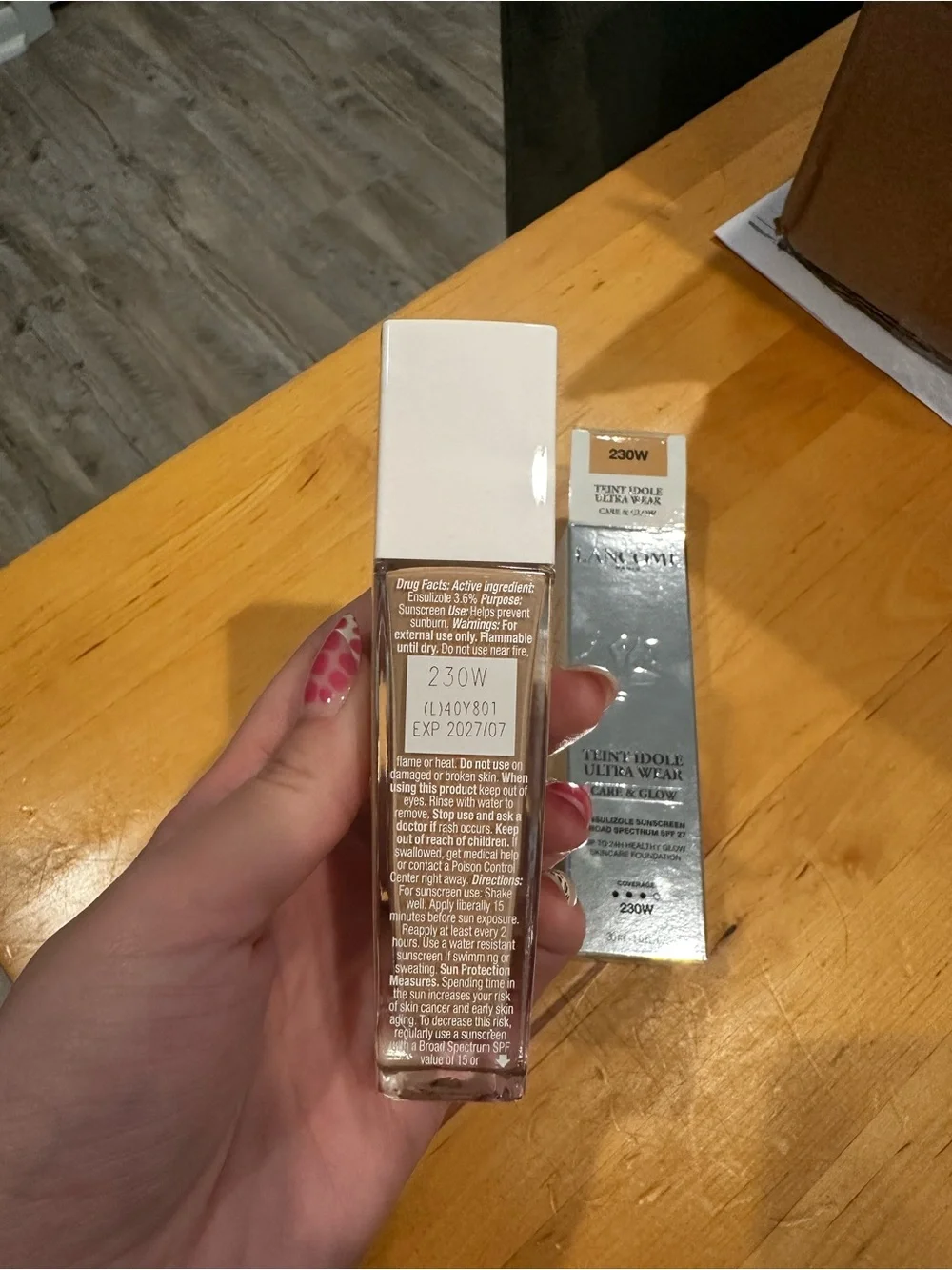 BRAND NEW Teint Idole Ultra Wear Foundation - 230W (Warm Beige)